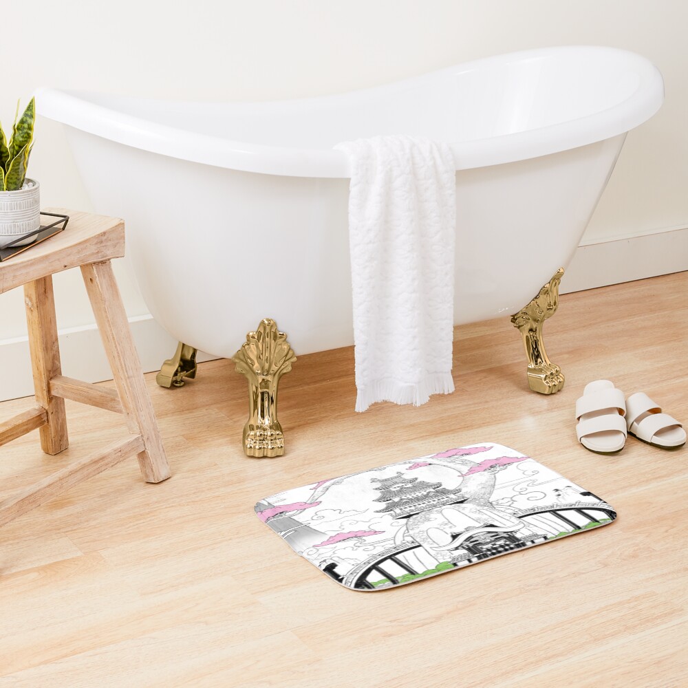 Wano Country Samurai Legacy Bath Mat - Image 2