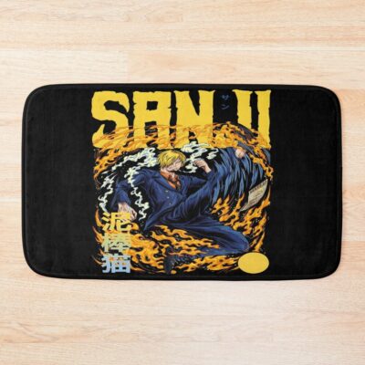 Sanji Master Black Leg Bath Mat
