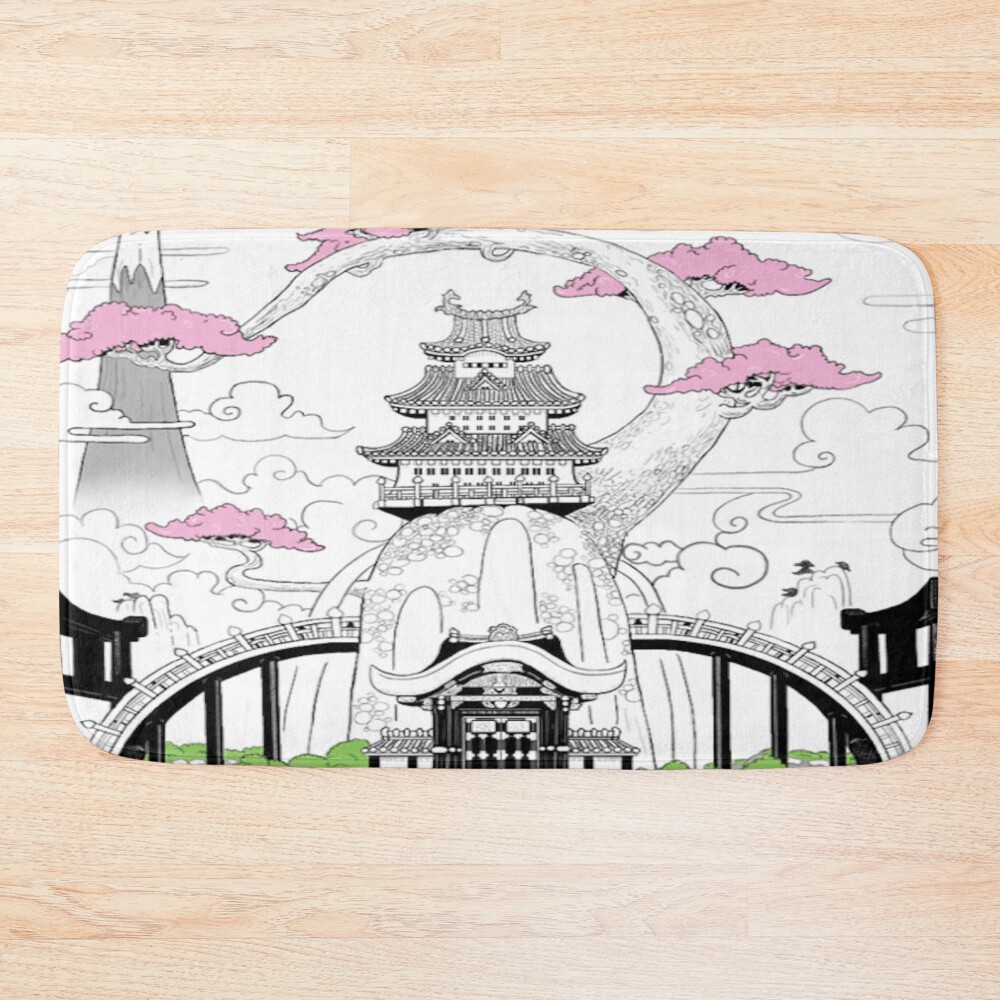 Wano Country Samurai Legacy Bath Mat