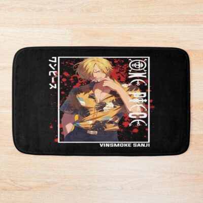 Sanji Straw Hat Cook Bath Mat
