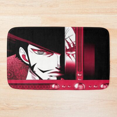 Dracule Mihawk Greatest Swordsman Bath Mat