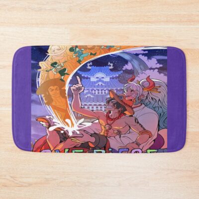 Portgas D Ace And Yamato Bath Mat