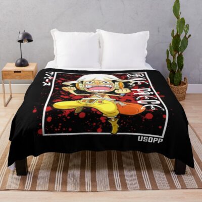 Usopp Sniper King Legend Throw Blanket