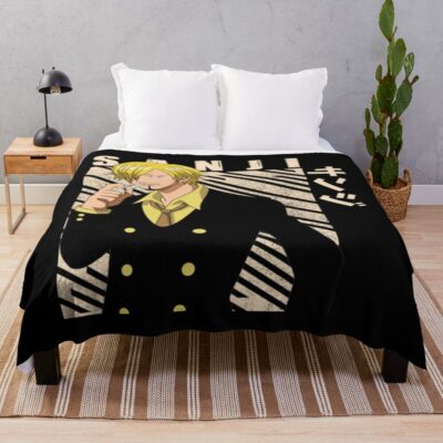 Sanji Culinary Combat Master Throw Blanket