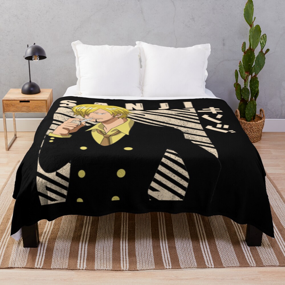 Sanji Culinary Combat Master Throw Blanket