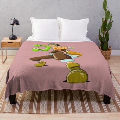 Take It Pirate Spirit Throw Blanket