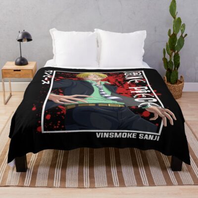 Sanji Gentleman Pirate Chef Throw Blanket