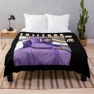 Admiral Fujitora Gravity Master Throw Blanket