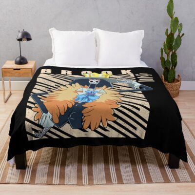 Brook Soul King Musician Throw Blanket