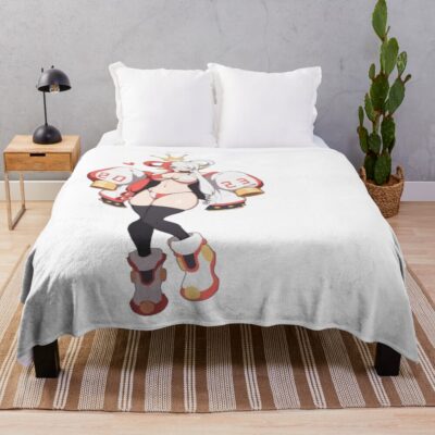Uta Film Red Diva Throw Blanket