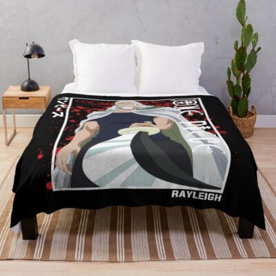Rayleigh Legendary Pirate Mentor Throw Blanket