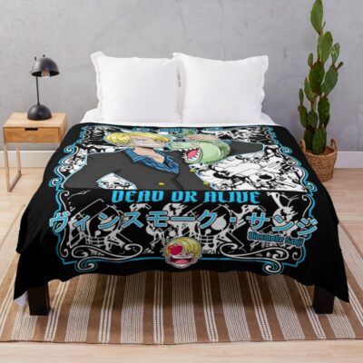 Sanji Prince Of Germa Throw Blanket