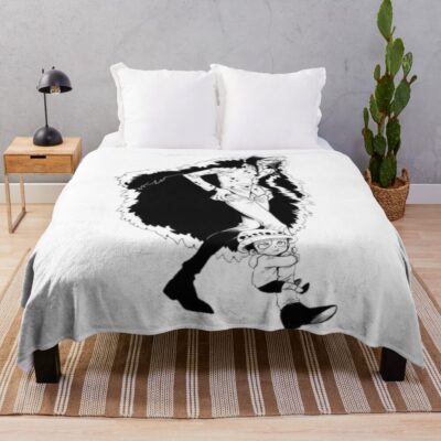 Corazon And Law Bond Throw Blanket
