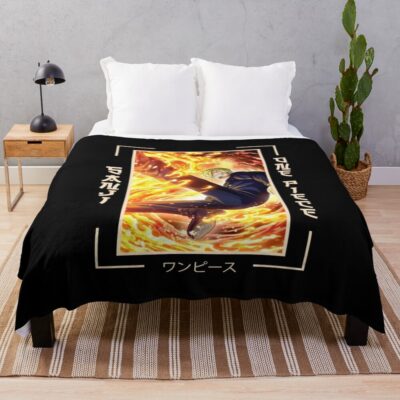 Sanji All Blue Dreamer Throw Blanket