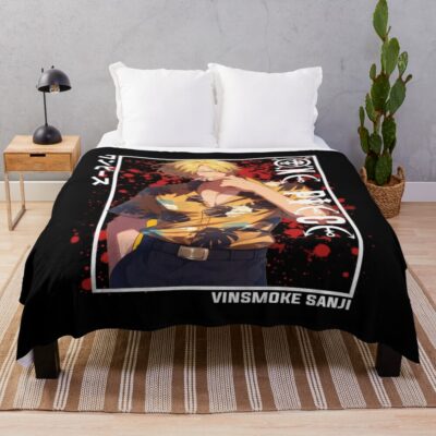 Sanji Straw Hat Cook Throw Blanket