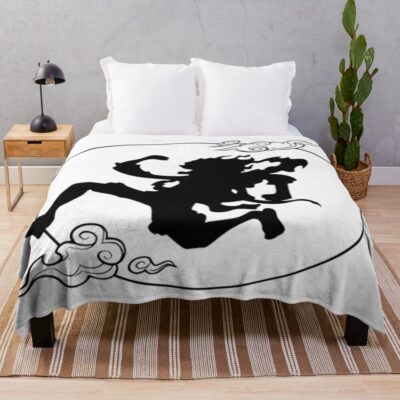 Joy Boy Warrior Of Liberation Throw Blanket