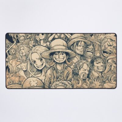 One Piece Classic Manga Adventure Mouse Pad