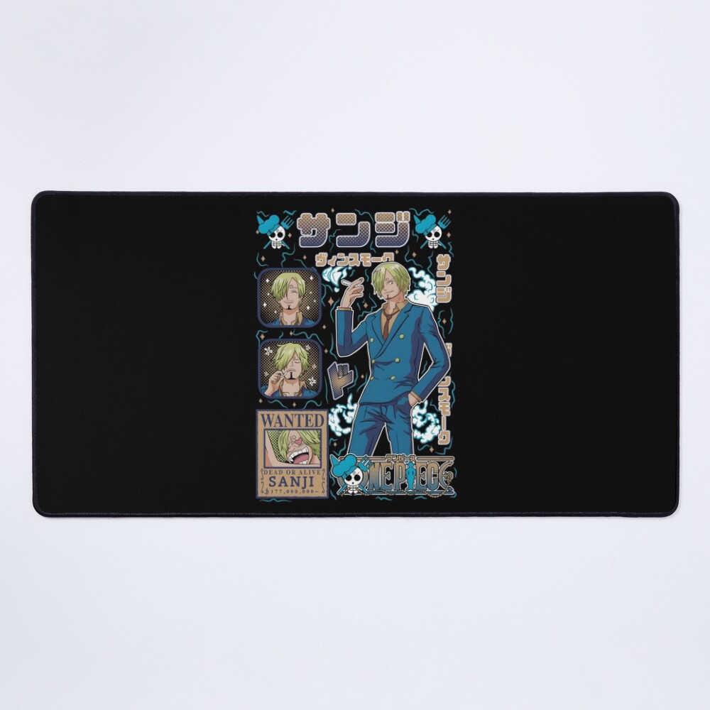 Vinsmoke Sanji Black Leg Mouse Pad