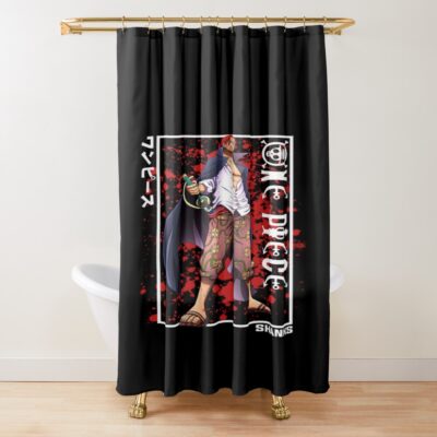 Red Haired Shanks Emperor Shower Curtain