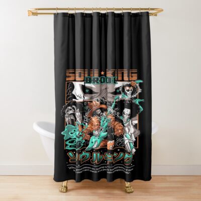 Brook The Soul King Shower Curtain