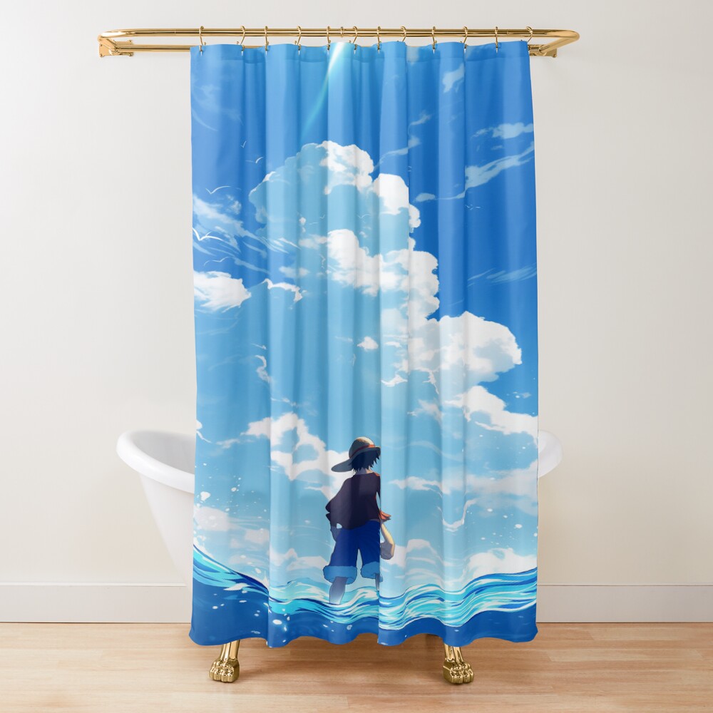 One Piece Grand Pirate Legacy Shower Curtain