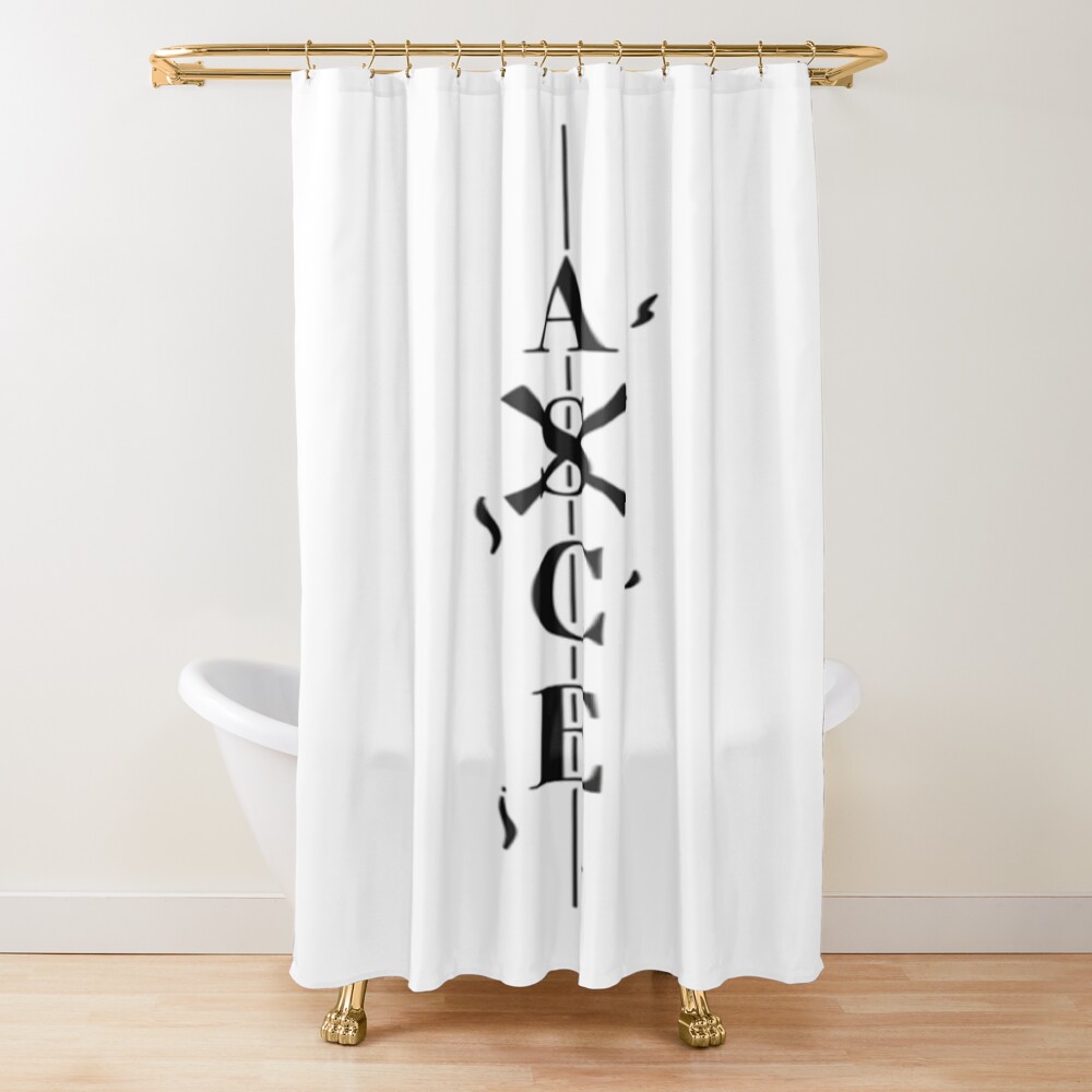 Portgas D Ace Asce Shower Curtain