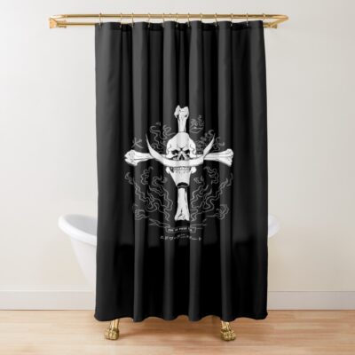 Whitebeard Pirates Logo Design Shower Curtain