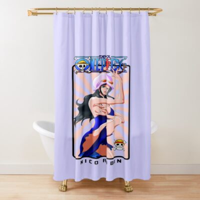 Nico Robin Demon Child Shower Curtain