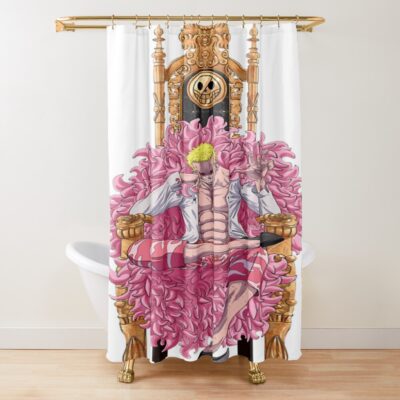 Donquixote Doflamingo Heavenly Demon Shower Curtain