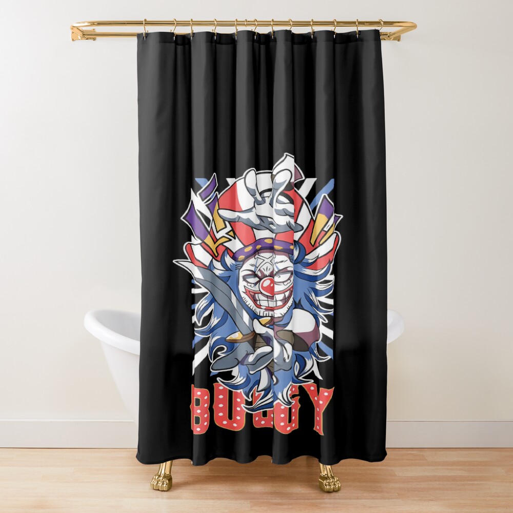 Buggy The Clown Emperor Shower Curtain