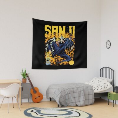 Sanji Master Black Leg Tapestry