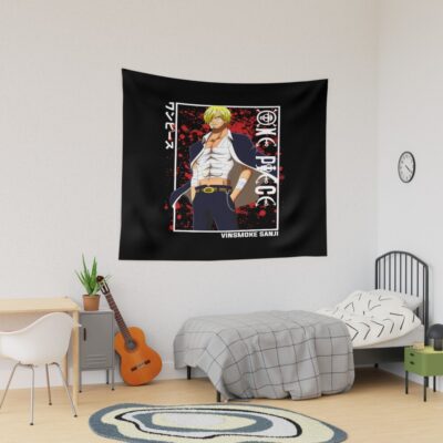 Sanji Charismatic Straw Hat Tapestry
