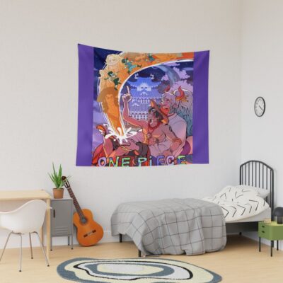 Portgas D Ace And Yamato Tapestry