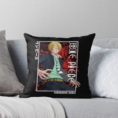 Sanji Gentleman Pirate Chef Throw Pillow