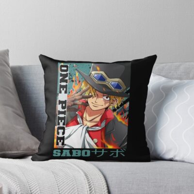 Sabo Revolutionary Army Chief Throw Pillow