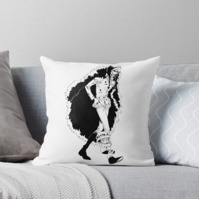 Corazon And Law Bond Throw Pillow