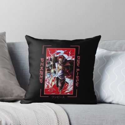 Shanks Master Of Haki Throw Pillow