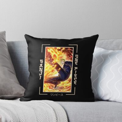 Sanji All Blue Dreamer Throw Pillow
