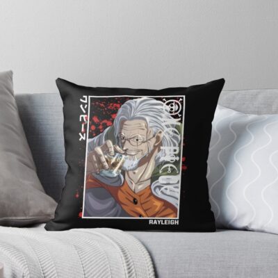 Silvers Rayleigh Dark King Throw Pillow