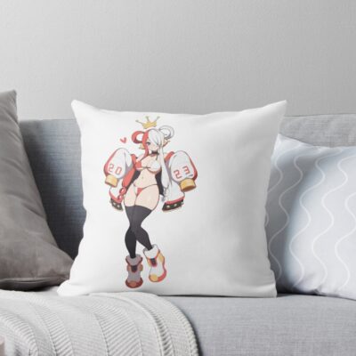Uta Film Red Diva Throw Pillow