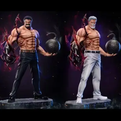 26cm One Piece Monkey D Garp PVC Standing Action Figure Model