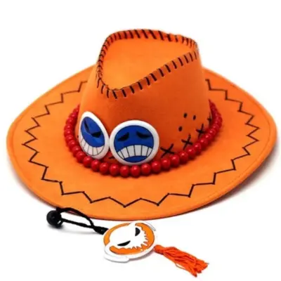 One Piece Ace Fire Fist Cosplay Hat